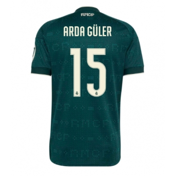 Real Madrid Arda Guler #15 Maglia Gara Trasferta Repliche 2026-27 Maniche Corte